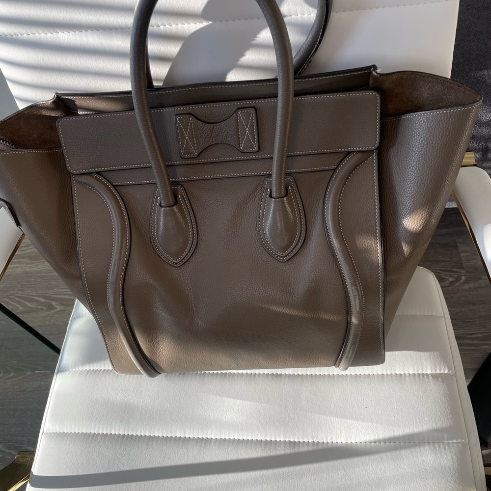 Celine luggage tote grey - Picture 8 of 14
